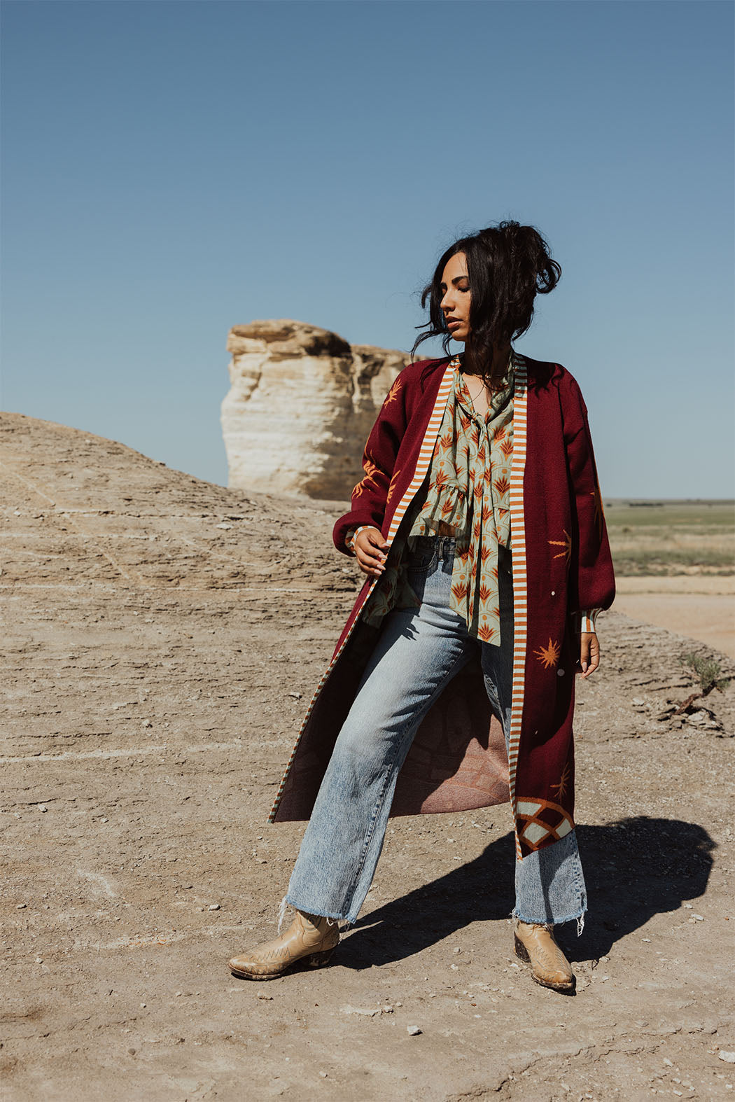 Feels Like Sunshine Maxi Cardigan – Allie Falcon