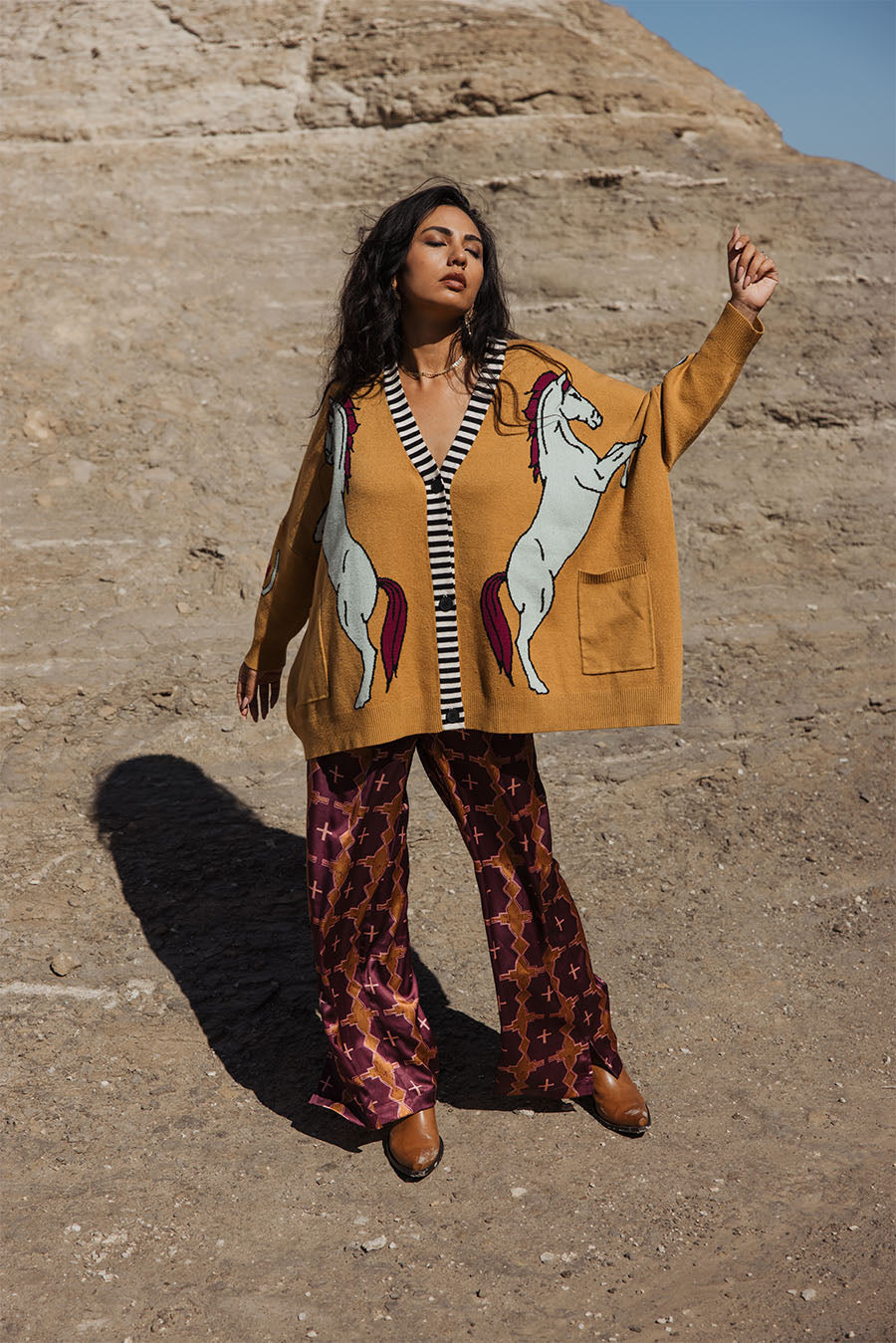 Lucky You Oversized Cardigan