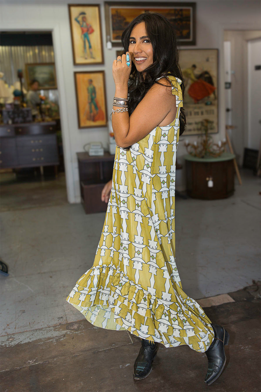 all tied up midi dress Mod Maud Tied-Up Midi Dress – Allie Falcon